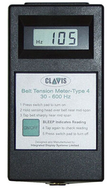英國Clavis皮帶張力計(jì)/皮帶張力儀TYPE4